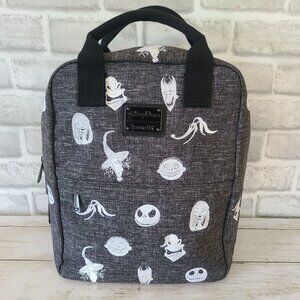 Disney Loungefly Nightmare Before Christmas Embroidered Backpack Halloween